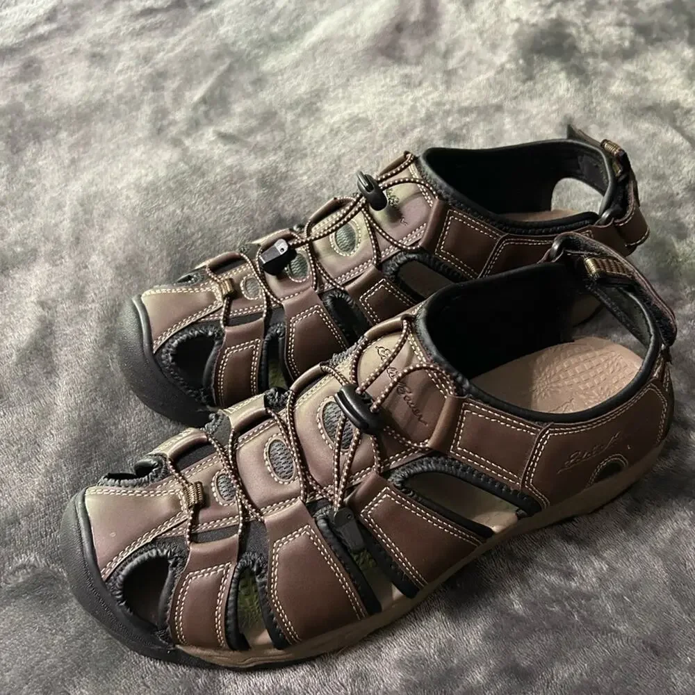 Eddie Bauer Men's Enclosed Bump Toe Meridian Sandal Size 10M
